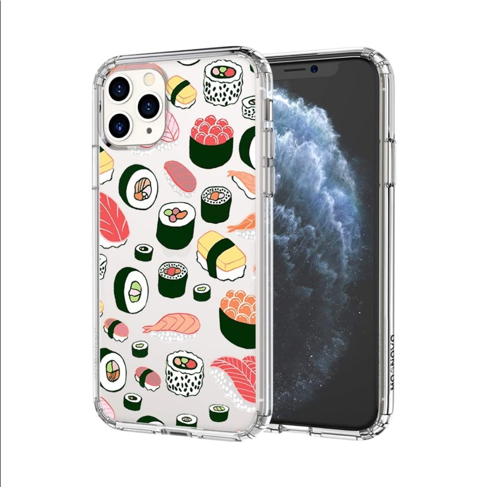 MOSNOVO Cute Sushi Pattern Designed for iPhone 11 Pro Case 🍣